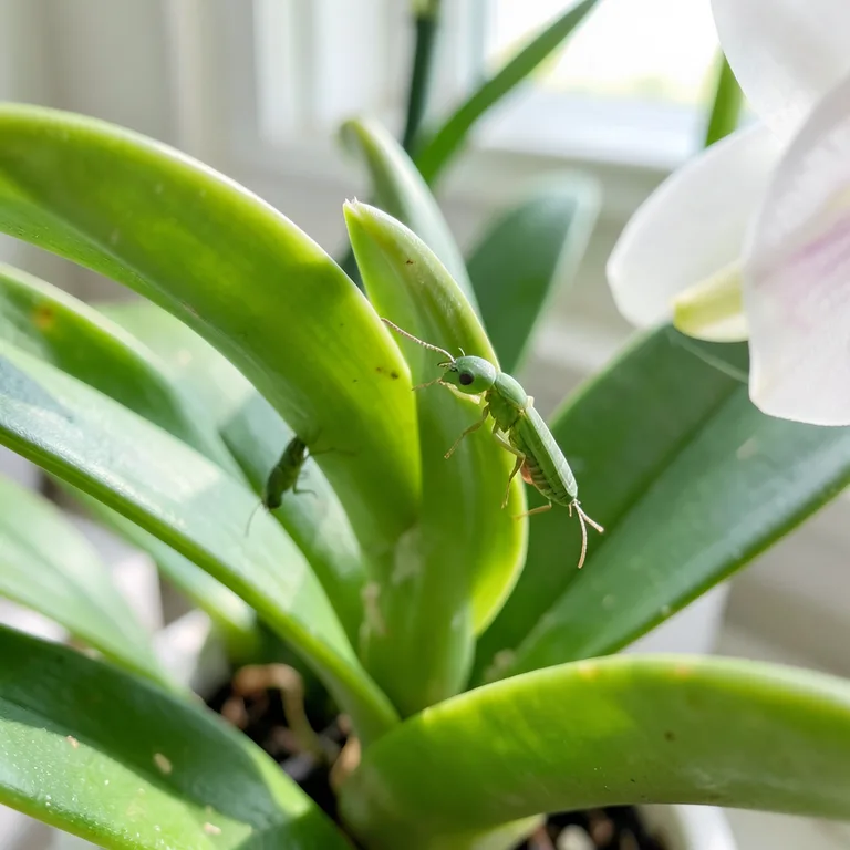 Proč se na orchidejích objevují mšice a - ilustrační foto