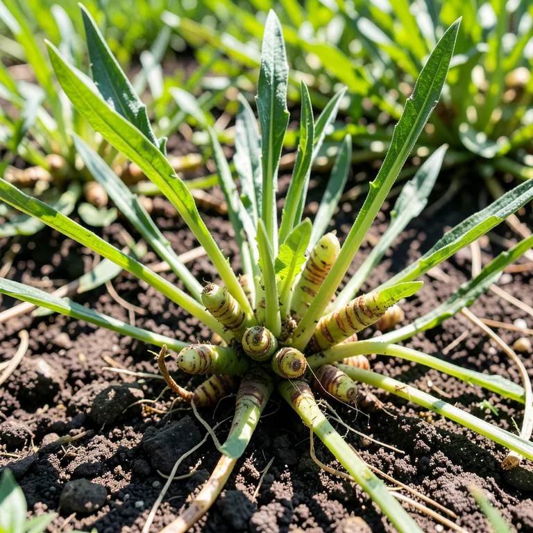 Cyperus rotundus: popis - ilustrační foto